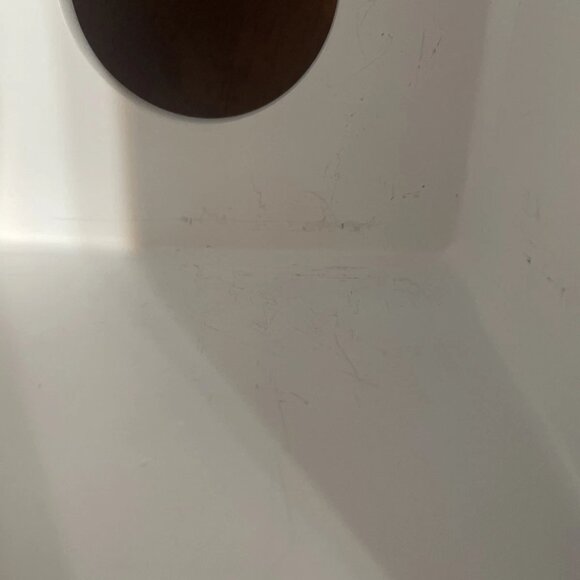 Paradigm Trends Embossed Porcelain Woven Raffia Pattern Tissue Box Cover - Picture 5 of 6